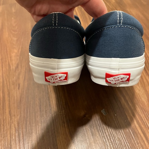 VANS Skate Slip-on Wraped Dark Denim Shoes Size 9 - Picture 3 of 8